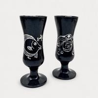 Gobelet souvenir en verre de la Jamaïque, imprimé, cadeau de voyage, verrerie, gobelet tropical pour les boutiques touristiques