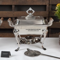 Platos para Servir Comida Caliente, Calentadores de Buffet, Recipientes para Mantener la Comida Caliente, con Impresión Personalizada, Hechos a Mano