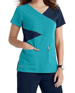 Uniforme d'impression pour personnel médical, infirmières et paramédicaux, vente en gros OEM, anti-rides - Product Image 6