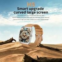 Reloj Inteligente 1.85 con Pantalla Curva, Llamadas Inalámbricas, Smart Island, Esfera Dinámica, Reloj Inteligente para Hombre, Listo para Enviar