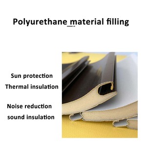 Bên ngoài tự động điện cán skylight louver mái nhôm con lăn màn trập với điều khiển từ xa - Product Image 5