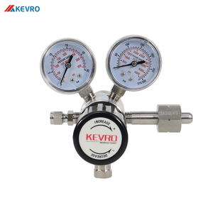 KEVRO Çift Kademeli Gaz Basınç Regülatörü 25MPA Azot Argon <span class=keywords><strong>CO2</strong></span> Karbon Dioksit Gazı CGA580 için - Product Image 2