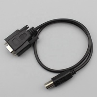 Cable de Impresora DB9 Hembra RS232 a USB B Macho