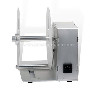 Machine de rembobinage automatique d'étiquettes, pour étiquettes d'entretien, codes-barres adhésifs, avec mandrin de rouleau, bidirectionnelle et réglable - Product Image 4