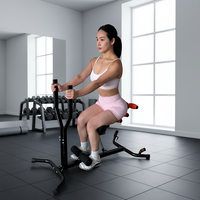 Advanced Wonder Squat Pro avec pliage compact pour gagner de la place - Appareil d'entraînement professionnel à domicile pour l'isolation des fessiers