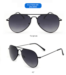 Thể thao đọc sách đầy đủ Kính mát nam ngoài trời lái xe cổ điển Reader presbyopic kính mặt trời - Product Image 6