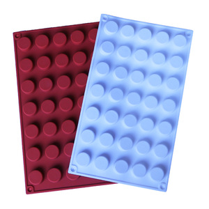 Cylindrical Mousse Silicone Mold 29.2x17cm 2 Pieces For Baking Chocolate Cake Mold - Product Image 1