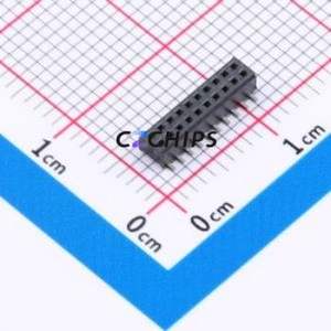 CLM-110-02-L-D Pin Socket SMD,P=1mm Connector ( Pitch: 1mm )( Row Spacing: 1mm )( Mounting Type: Vertical Mount ) - Product Image 1