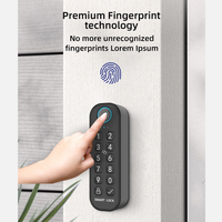 Contrôle d'accès biométrique par empreinte digitale, pointage des heures, lecteur d'empreintes digitales WK3, clavier, carte mémoire, protection IP65 / Wi-Fi