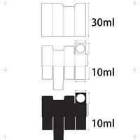 Boîte d'emballage pliable en papier d'art gaufré avec logo personnalisé YZ Wholesale pour huiles essentielles et parfums, usage cosmétique universel