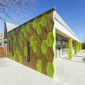 Panel compuesto de aluminio personalizado Impresión digital sublimación UV diseño de fachada - Product Image 4