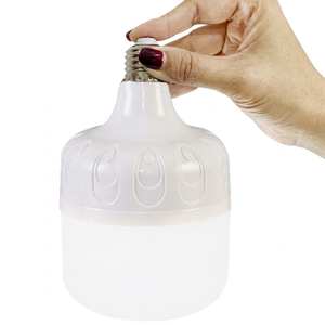 Ampoule LED d'urgence haute tension 18W, culot E27, AC85V-265V, matériau ABS+PP, batterie 1200mA, puces SMD 2835, diamètre 95mm, CRI85, 3000lm - Product Image 1