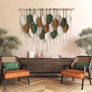 Cortina De <strong>Macrame</strong> Negra <strong>Mini</strong> Colgadura Pared Boho Decoracion Interior Para El Hogar Gotico Herramientas Cesta - Product Image 3