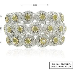 แหวนเพชร Jewelspaark ทรงกลม 1.12 กะรัต เงินแท้ 925 สำหรับผู้หญิง ไซส์ 7 - Product Image 6