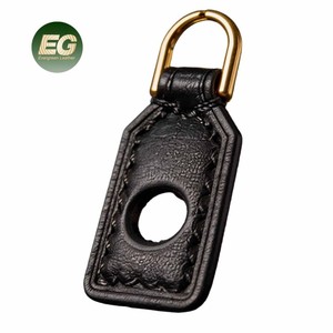Ea741 <span class=keywords><strong>Cannes</strong></span> Luxury Zip Logo Made Custom Leather Pullers Bague en or Nom de la clé Vachetta Zipper Replacement Puller - Product Image 1