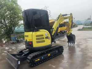 Bonne performance utilisé YANGMA VIO35 Mini Excavaton 3,5 tonnes avec composants de base moteur boîte de vitesses pompe à bas prix - Product Image 3