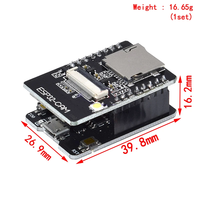 Modul WIFI+ ESP32-CAM+ESP32 Baseboard CH340G+ Antena 2.4G (set)