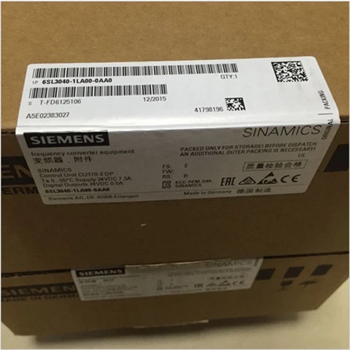 New and Original  New 6SL30401LA000AA0 Control Unit Fast  Stock in Warehouse