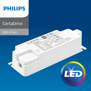 Controlador de Panel CertaDrive 24W 0.6A 40V 230V AC-DC de Salida Única G5 para Iluminación LED Hecho de Plástico - Product Image 1