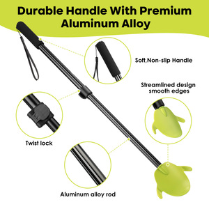 ที่โกยรองเท้าแบบพกพา ด้ามยาว ทำจากโลหะ - Product Image 3