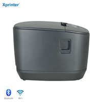 Printer Label Thermal Xprinter XP-Q833L Printer Barcode Populer 80mm Antarmuka USB LAN Printer Stiker Logo