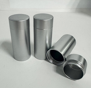 Xách Tay <span class=keywords><strong>Mini</strong></span> 40Ml Trà Lon Hợp Kim Nhôm Trà Lá Lưu Trữ <span class=keywords><strong>Tin</strong></span> Với Kín Vít Trên Nắp Đậy, Titan Hộp Trà Lưu Trữ - Product Image 5