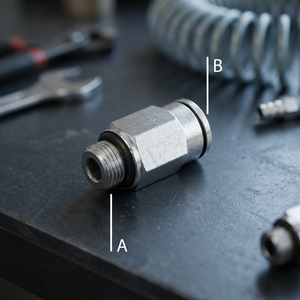 ข้อต่อแบบเร็วสำหรับเครื่องทดสอบ/เติมลมยางแบบอัดอากาศ BERTOCCO BERRA4001 จากอิตาลี - Product Image 2