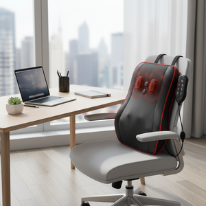 Bantal Pijat Leher Shiatsu Elektrik dengan Fungsi Pengatur Waktu - Pereda Nyeri Jaringan Dalam - Product Image 4