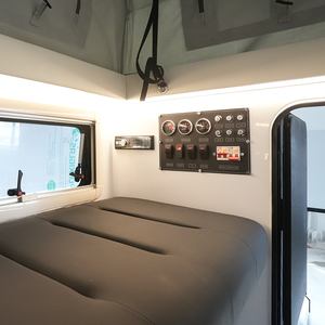 American Camp Sale Usa 15ft <span class=keywords><strong>Vintage</strong></span> Fiberglass Expandable Hybrid Caravan Australia Travel Trailer Camper With Ensuite Salle de bain - Product Image 5