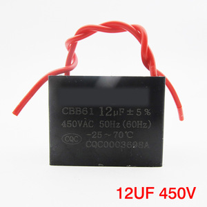Condensateur de démarrage de ventilateur Cbb61 10uF 500VAC 50/60Hz pour ventilateur de plafond et hotte aspirante - Product Image 4