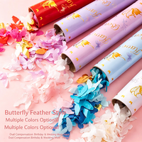 Fournitures pour fêtes de mariage, lance-confettis manuel, accessoires de célébration de mariage, canon à confettis coloré à main