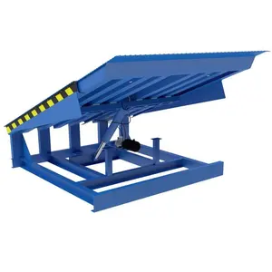 Zware Stationaire Hydraulische Telescopische Dock Leveler Laadplatform Magazijn Stationaire Dock Leveller Dock Ramp