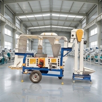 Machine de nettoyage de grains de café, de graines de sorgho, de tournesol, de sésame blanc et de graines de chia avec tamis vibrant – Ligne de machines de traitement en promotion