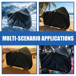 Funda para Bicicleta Impermeable, Resistente, Ligera y Ecológica, de Tela Oxford, para Bicicletas BMX, Infantiles, Cruiser, Diseño Plegable - Product Image 6