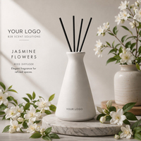 Diffuseur de parfum d'ambiance en céramique non toxique de qualité supérieure, en forme de vase, avec parfum de rose, pour chambre d'hôtel de luxe