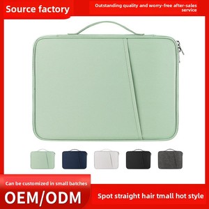 Stock 11 pouces étudiant sac de rangement en cuir matériel support casque <span class=keywords><strong>banque</strong></span> d'alimentation compatible pour IPad 10.8 pouces étui pour tablette - Product Image 4