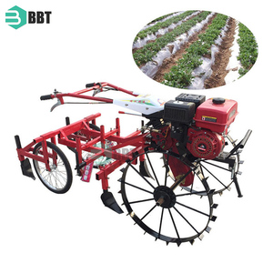 Modello agricoltura trinciatrice piantatore di patate arachidi tabacco cotone colture di plastica pacciame applicatore posa pellicola coltivatore - Product Image 1