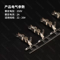 PHD2.0 Rubber Shell Terminal Blocks PA2.0 Connector Plug Cold Press Head Reed Crimping Head 2.0mm Pitch TW
