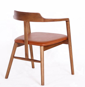 Venta Directa de Fábrica, Lote de Sillas de Comedor Modernas de Lujo, Estilo Nórdico, Madera Maciza, Asiento Acolchado, Sillas para Hotel y Cafetería - Product Image 5