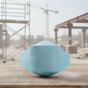 Masque facial protecteur personnalisé XPRO, respirateur de haute qualité, tissu non tissé à <span class=keywords><strong>3</strong></span> couches, FFP1, jetable, anti-poussière, vente en gros - Product Image 1