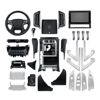 Accessoires de voiture YBJ, pièces intérieures pour Land Cruiser 08-15 à 16-21, LHD RHD LC200, panneau de commande central, kit de mise à niveau LC200