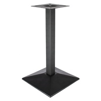 Pieds de table en fonte industrielle rétro, base de table en acier inoxydable pour restaurant, bar, hôtel, café, salle à manger, bases de table de village
