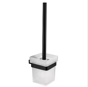 Moderne Roestvrijstalen Matzwarte Eco-Vriendelijke, Gemakkelijk Schoon Badkameraccessoires Set Wandmontage Badhardware Handdoekenset - Product Image 4