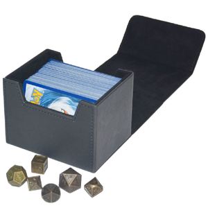 Distributeur en gros de boîtes à cartes magnétiques en cuir PU 80+ à chargement latéral pour le rangement des cartes de visite - Product Image 5