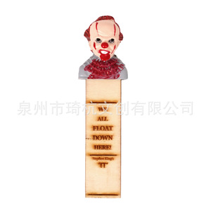 Cartoon Horror Novel <b>Bookmarks</b> Plastic Resin Reusable Gift For Reading - Product Image 3