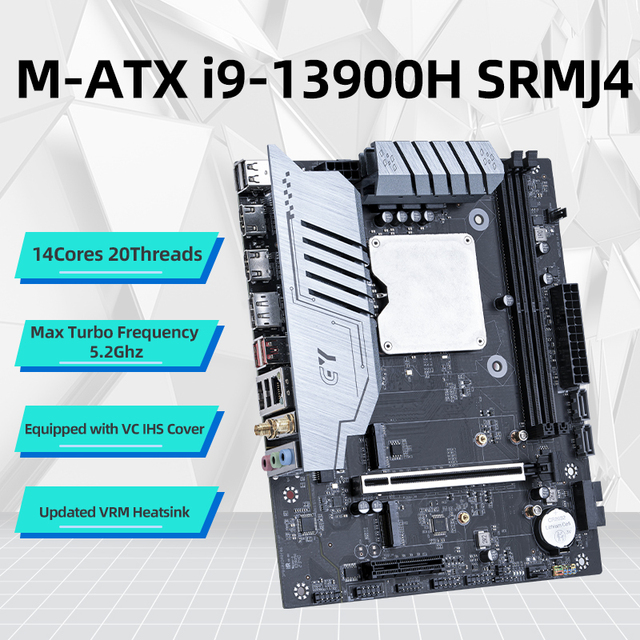ERYING 13th Generation LGA 1151 CPU Processor DDR4 RAM NVME Core I9-13900H 14C20T Interposer Kit Combo for Desktop New Product