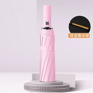 Custom Logo Business 12Panels 27 Inch Golf Straight Rod Automatic Long Handle <b>Windproof</b> Business Gift Advertising Rain <b>Umbrella</b> - Product Image 5
