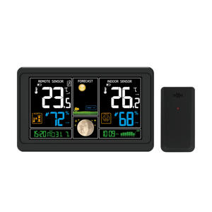 Launchunction Weather Station Clock Car Diagnostic Tool Barometer Obd2 Scanner Europe With Codiop Active Test Pkisplay Indoor - Product Image 1