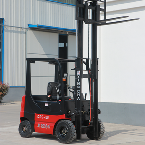 Montacargas Eléctrico Compacto de 2 Toneladas, 4 Ruedas, Neumáticos Sólidos, Alimentado por Batería, Certificado CE, para Almacén, Granja, Restaurante - Product Image 1