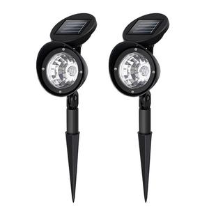 Luces Solares para Jardín, 3 LED, Foco para Exteriores, Iluminación de Paisaje con Celda Solar Monocristalina, 8 Horas de Luz Solar, 50000 Horas de Vida Útil - Product Image 3